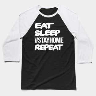 Stay Home Corona Virus Quarantine Home Office Covid-19 Baseball T-Shirt